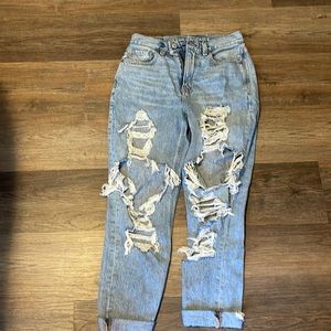 American eagle mom jeans